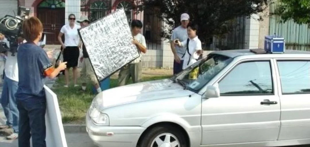 Filming in Myanmar