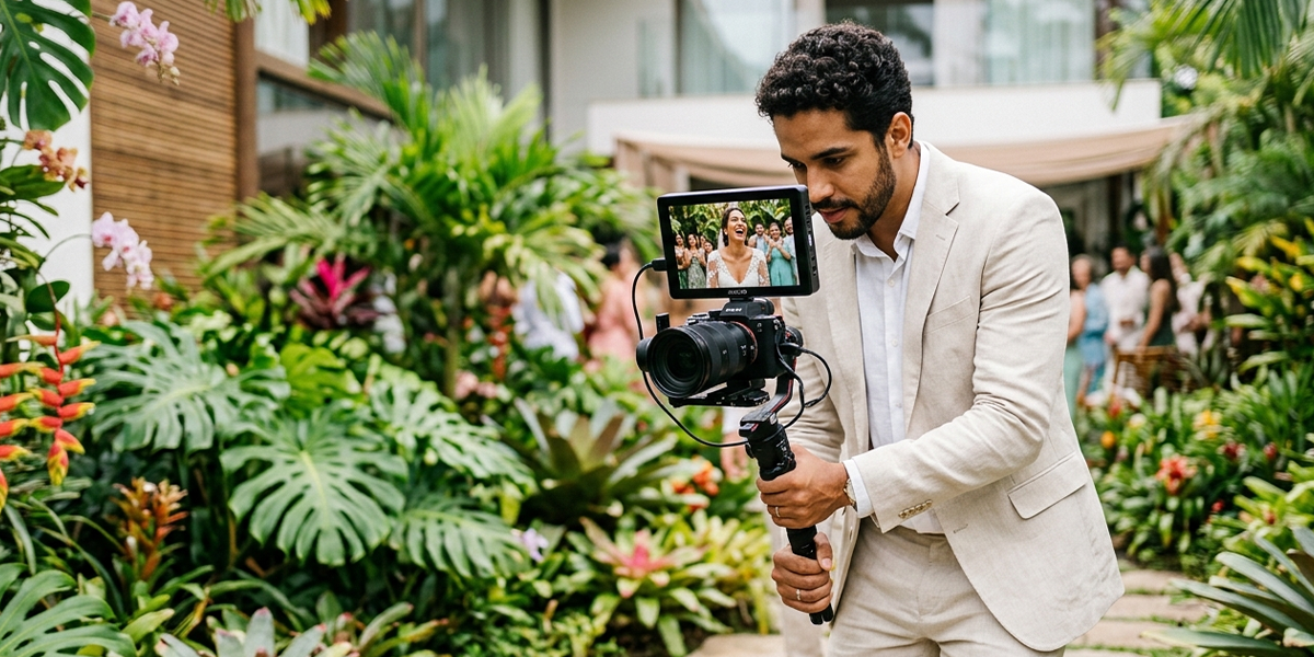 Wedding videographer in Brazil