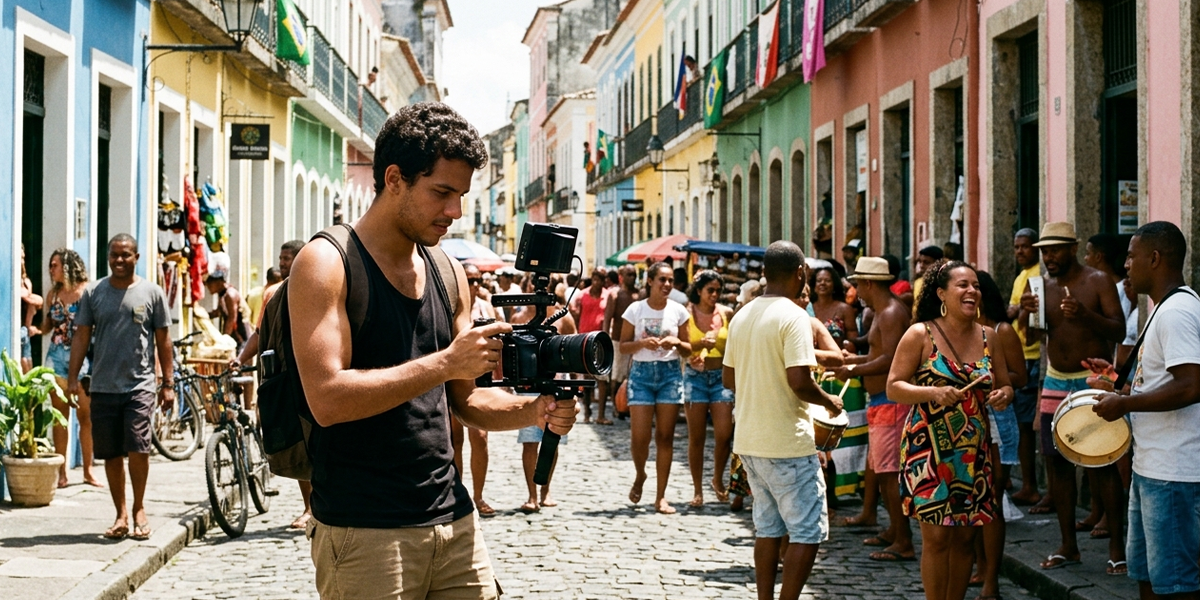 videographer and editor in Brazil